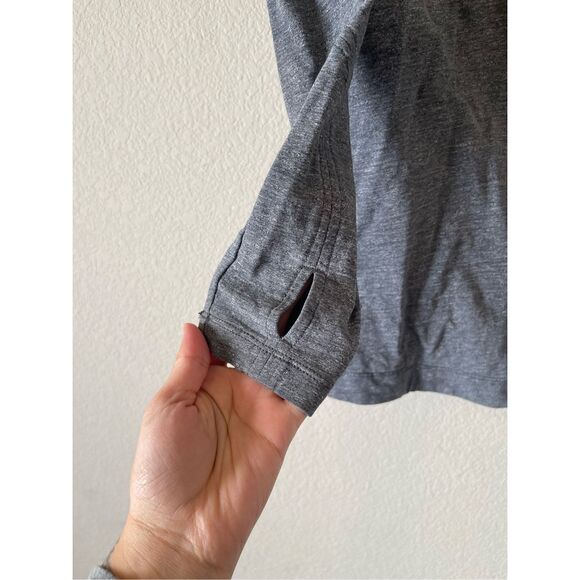 Lululemon‎ That's A Wrap Jacket 4 grey snap front - Picture 2 of 7